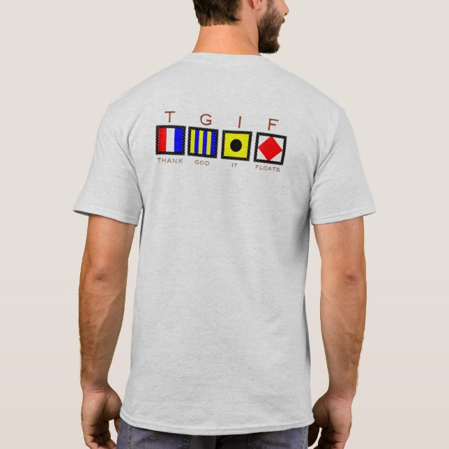 Camiseta Club náutico del campesino sureño (Reverso)