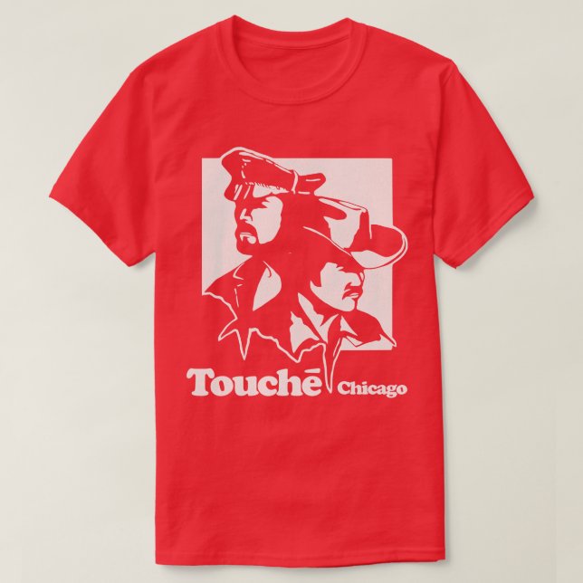 Camiseta Club Nocturno Retro Defecto Touche Chicago Gay (Diseño del anverso)