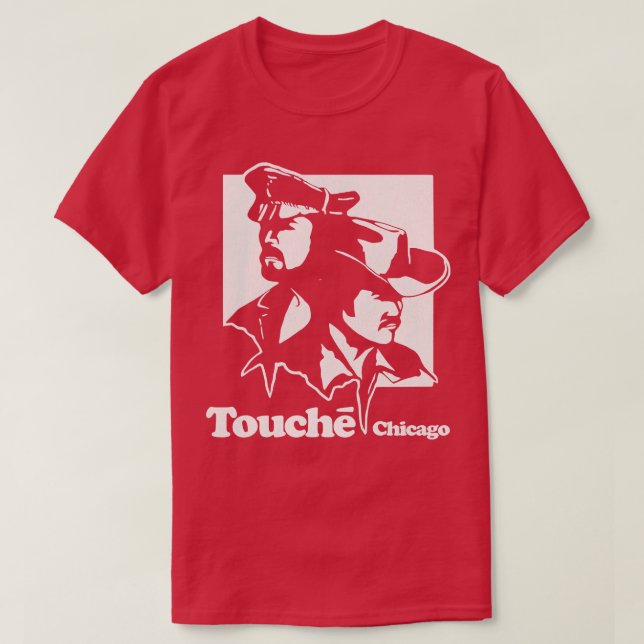 Camiseta Club Nocturno Retro Defecto Touche Chicago Gay (Diseño del anverso)