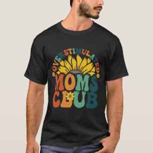 Camiseta club para mamás sobreestimulada, retro li