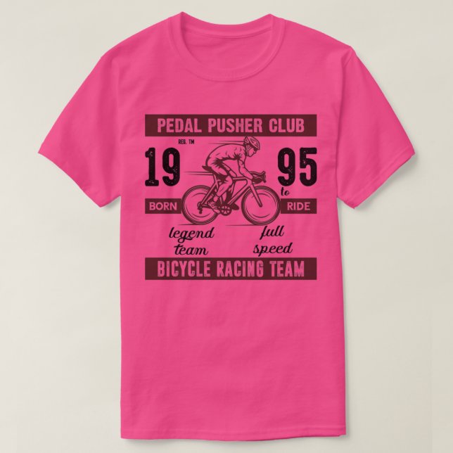 Camiseta Club Pedal Pusher  (Diseño del anverso)