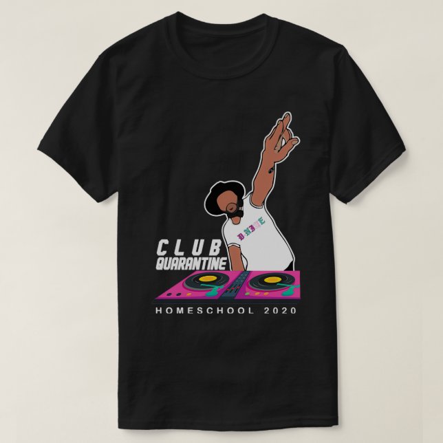 CAMISETA CLUB QUARANTINE (Diseño del anverso)
