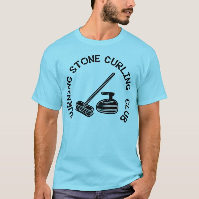 CAMISETA CLUB QUE SE ENCRESPA DE PIEDRA ARDIENTE (Anverso)