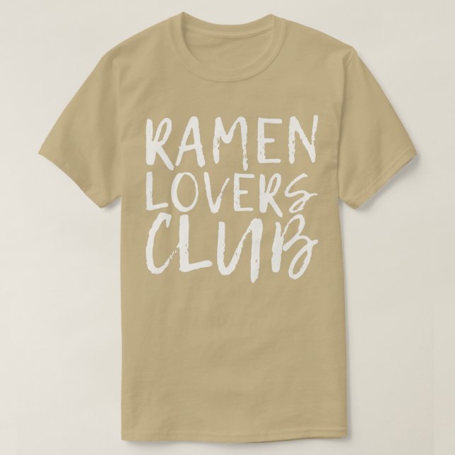 Camiseta Club Ramen Lovers - 1976 (Diseño del anverso)