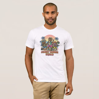 Camiseta Club Retro de Reptiles Divertido Verano Vintage de