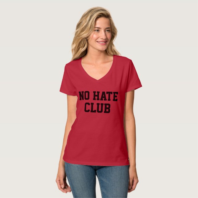 Camiseta Club Sin Odio (Anverso completo)