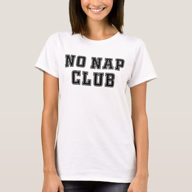 Camiseta Club sin siesta   (Anverso)
