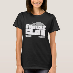 Camiseta Club Snooze Entrada Gratuita Feat DJ Pillow Durmie