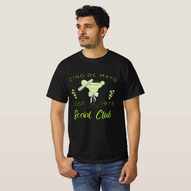 Camiseta Club Social Cinco de Mayo (Anverso completo)