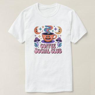 Camiseta club social de café