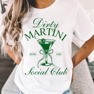Camiseta Club Social de Cóctel Martini Sucio