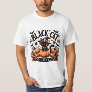Camiseta Club social de gatos negros