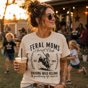 Camiseta Club Social de Madres Fieras Criando Heliones Salv