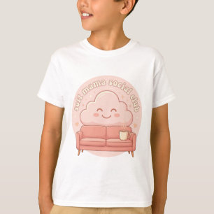 Camiseta club social de mamá suave, maternidad suave, mamá