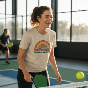 Camiseta Club Social de Pickleball Retro Años 70 Dink Respo
