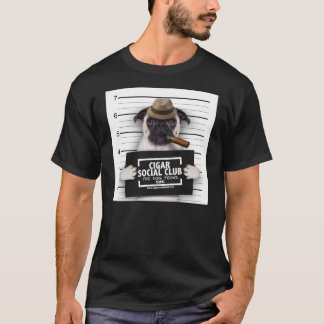 CAMISETA CLUB SOCIAL DEL CIGARRO (NEGRO)