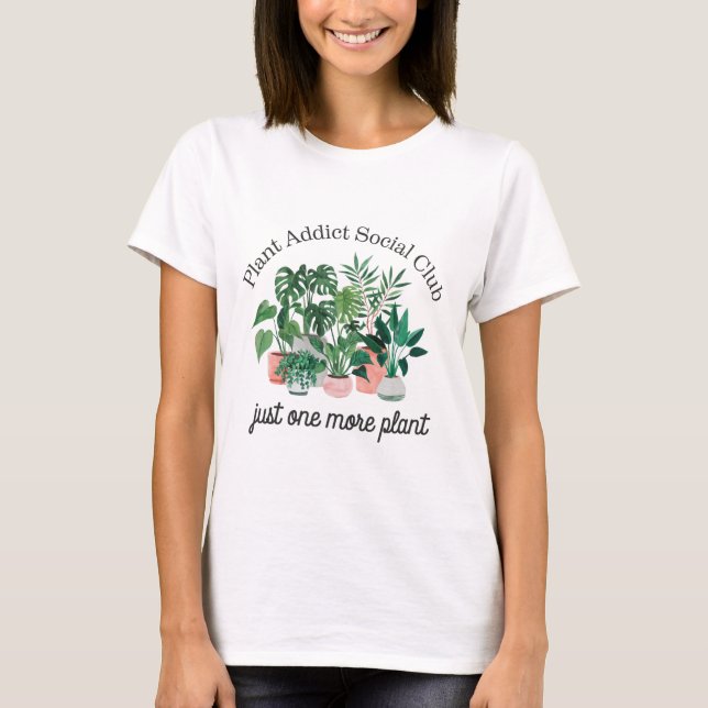 Camiseta Club Social Plant Addict (Anverso)