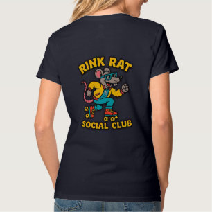 Camiseta Club Social Rink Rat Cuello en V