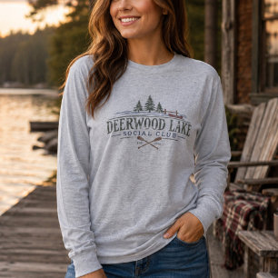 Camiseta Club Social Rústico Vintage Deerwood