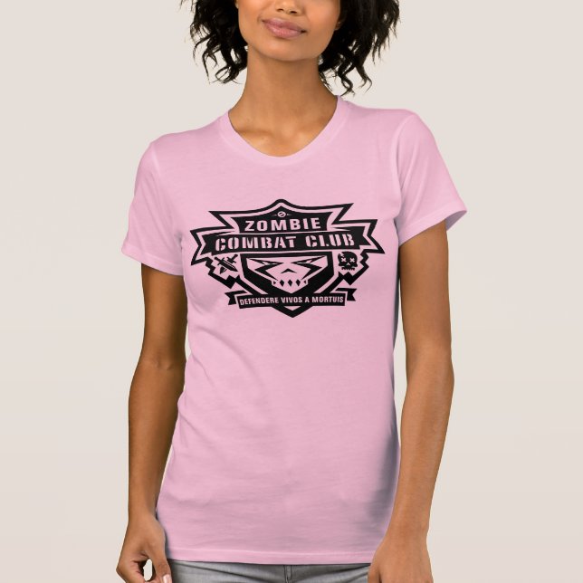 Camiseta Club T del combate de las mujeres (Anverso)