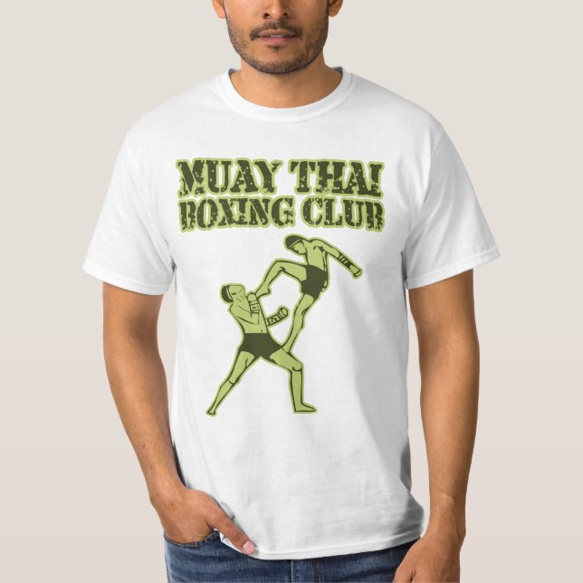 Camiseta Club tailandés del boxeo de Muay (Anverso)