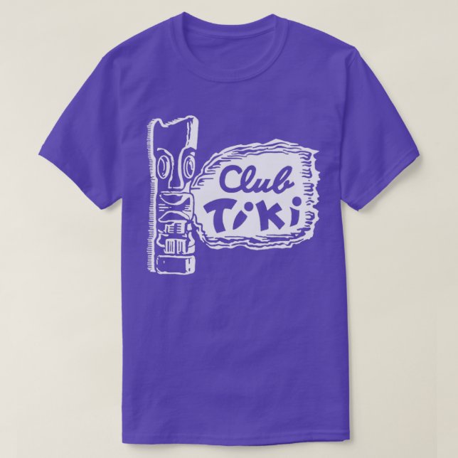 Camiseta Club Tiki (Diseño del anverso)