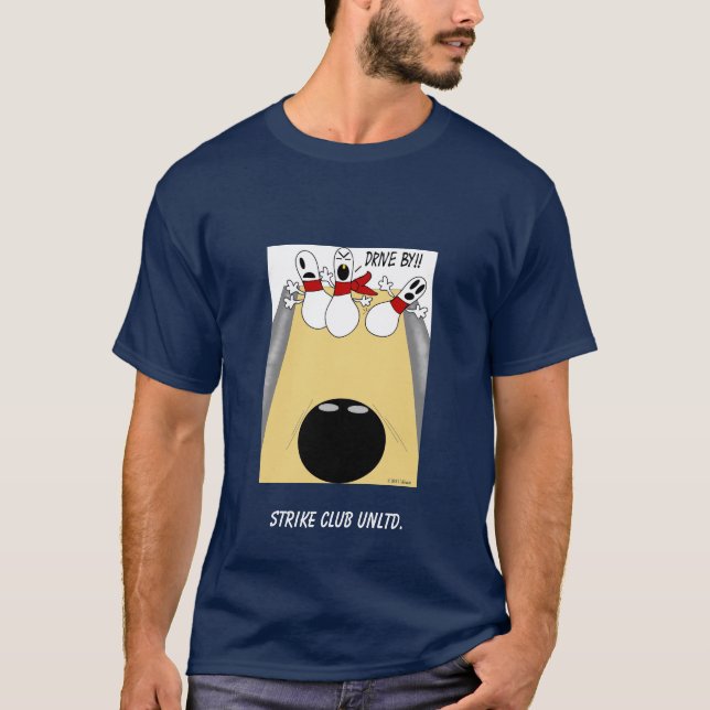 Camiseta Club Unltd de la huelga. "Impulsión-Por" la marina (Anverso)