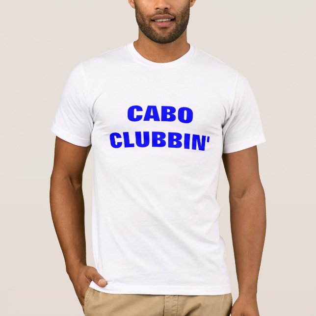 CAMISETA CLUBBIN CABO (Anverso)