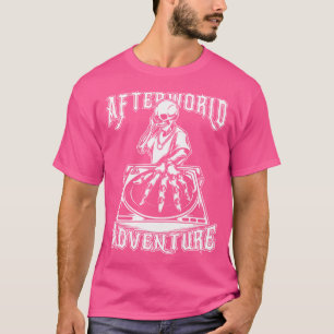 Camiseta Clubbing Electro Rave Techno Skeleton - Afterworld