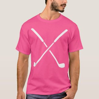Camiseta Clubes de golf cruzados