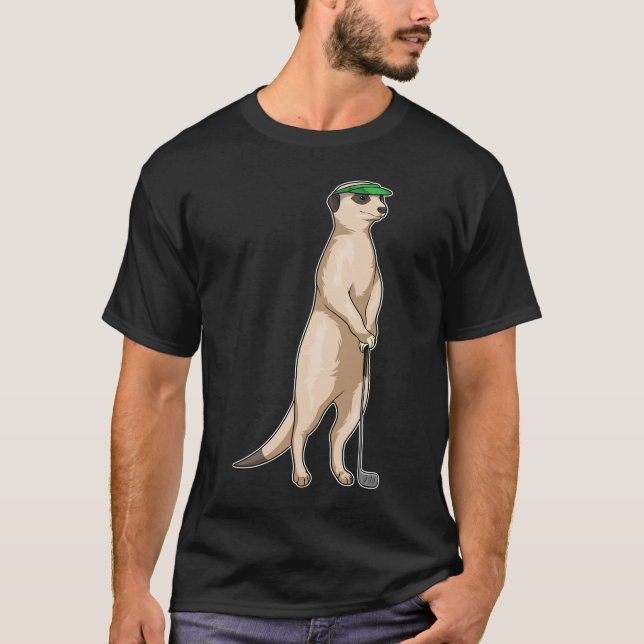 Camiseta Clubes de golf de Meerkat (Anverso)