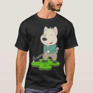 Camiseta Clubes de golf Dog Golf