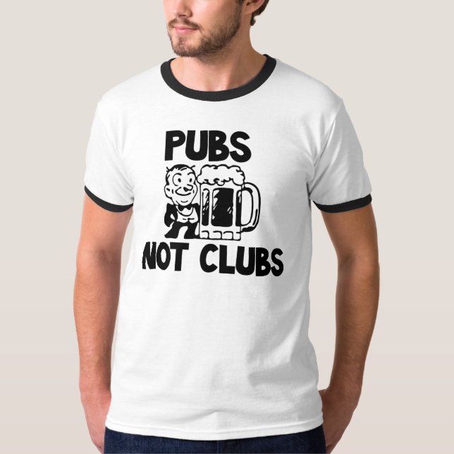Camiseta Clubs de los Pubs no (Anverso)