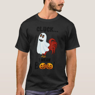 Camiseta Cluck I Mean Boo Pollo Halloween