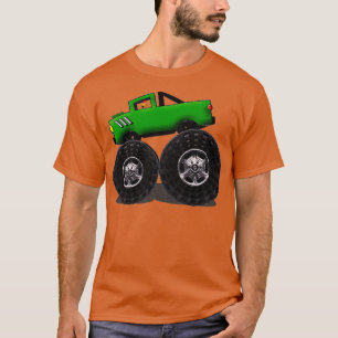 Camiseta Cluck the Chicken Green Monster Truck 2