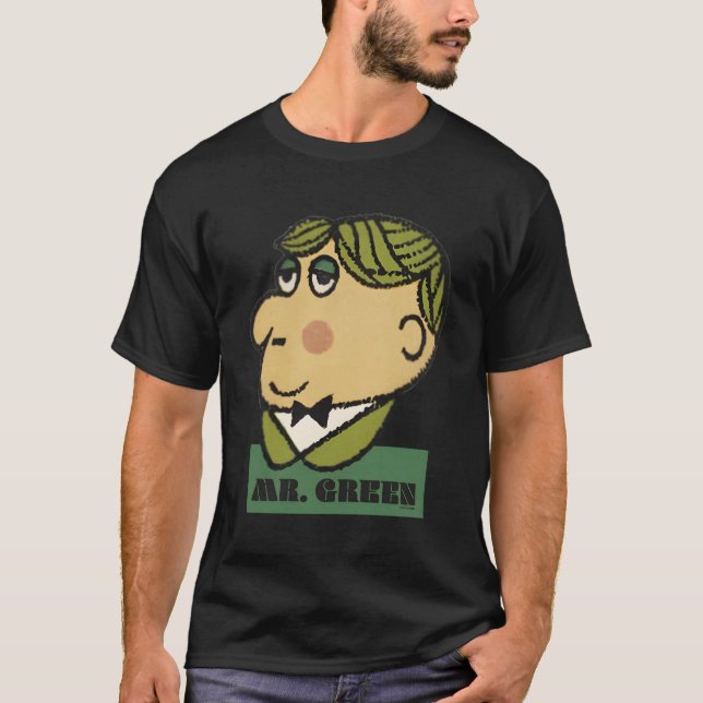 Camiseta Clue Halloween Mr Green Big Face (Anverso)