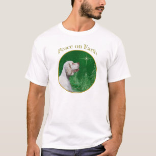 Camiseta Clumber Spaniel Peace