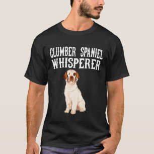 Camiseta Clumber Spaniel Wisperer Perro gracioso