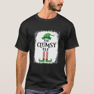 Camiseta Clumsy Elf Matching Family Funny Christmas Party P