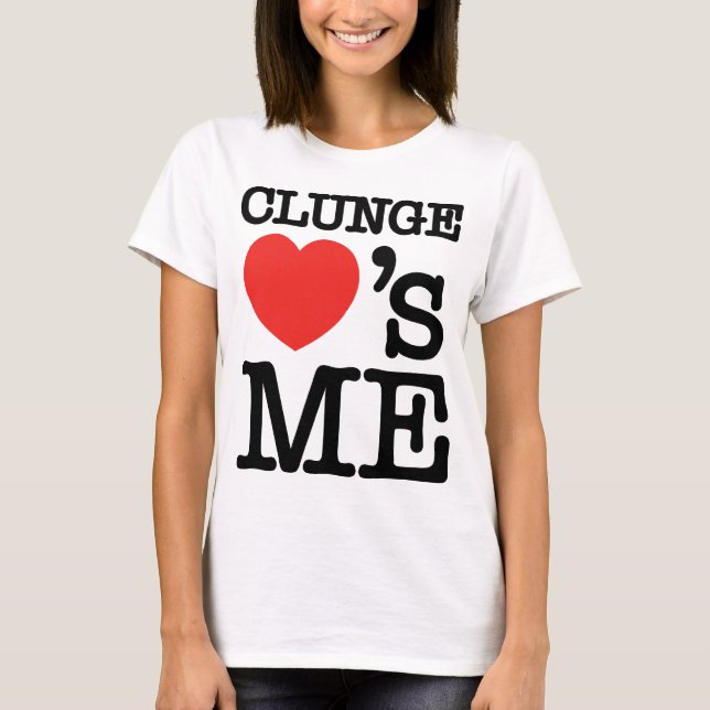 Camiseta CLUNGE LOVE's ME (Anverso)