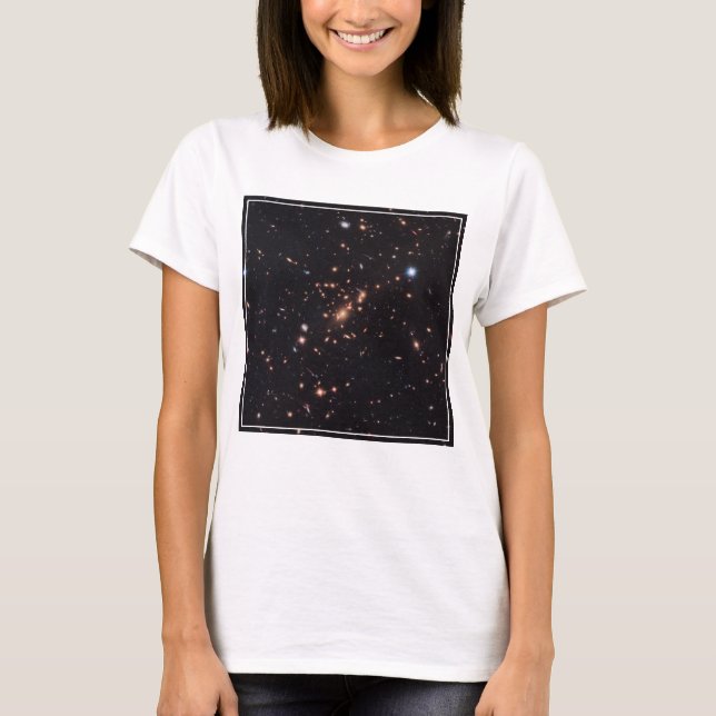 Camiseta Clúster de galaxia masiva Macs J2129-0741 (Anverso)