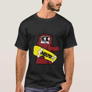 Camiseta Clyde con el logotipo del monopatín de Nixpix