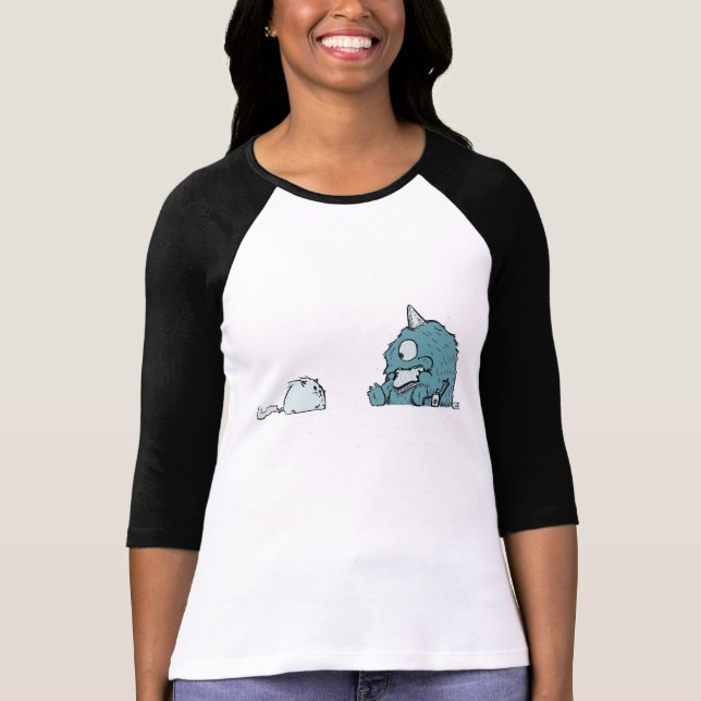 Camiseta ¡Clyde está en una camisa! (Mujeres de Reglan) (Anverso)
