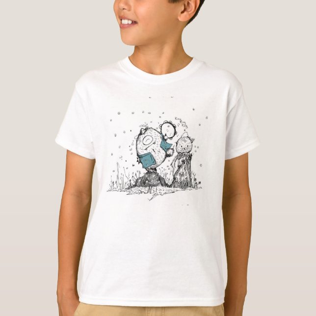 Camiseta ¡Clyde está en una camisa! (Niños) (Anverso)