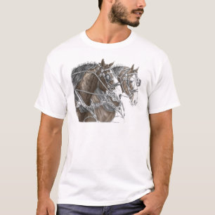Camiseta Clydesdale Draft Horse Team