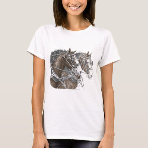 Camiseta Clydesdale Draft Horse Team