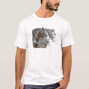 Camiseta Clydesdale Draft Horse Team