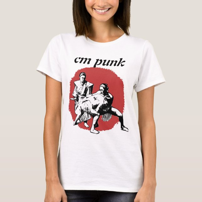 Camiseta cm punk abortion shirt (Anverso)
