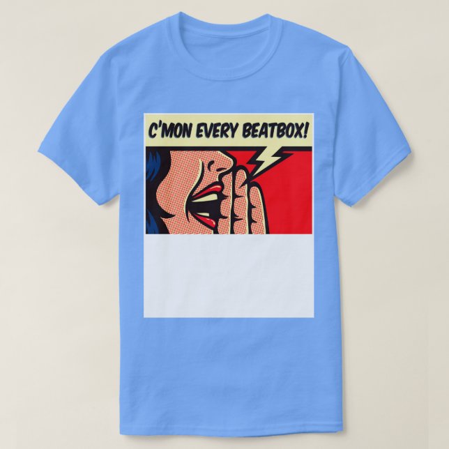 Camiseta CMon Every Beatbox (Diseño del anverso)