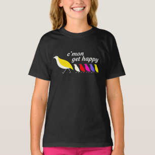 Camiseta C'Mon Get Happy - Bird Parade Tee